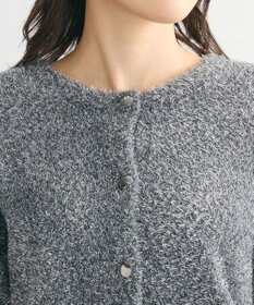 Green Parks シャギーギラギララメカーディガン