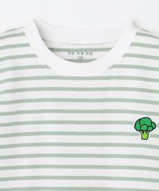 ANY KIDS 【ke ke ke】GOOD MORNING ボーダーチュニック ワンピース