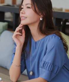 Tiaclasse 【金属アレルギー対応】メタルプレートピアス