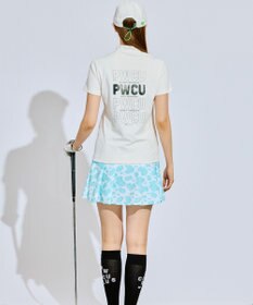 PW CIRCULUS 【UV遮蔽率99.5%  UVカット / 速乾 / ストレッチ】【WOMEN】ポケットモックT ゴルフウェア レディース