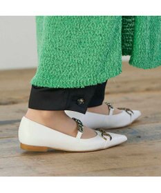 MODE ET JACOMO <MODE ET JACOMO>ポインテッドトゥメリージェーンパンプス