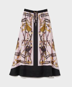 GRACE CONTINENTAL マリンスカーフロングスカート