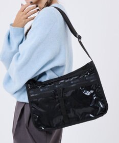 LeSportsac DELUXE EVERYDAY BAG/ブラックシャイン
