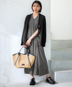 23区 【CLASSY.6月号掲載】雑材ミドル トートバッグ