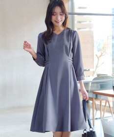 Tiaclasse L サイドベルトデザインワンピース