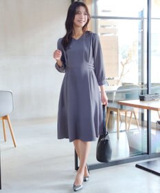 Tiaclasse L サイドベルトデザインワンピース
