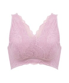 BRADELIS New York 【BRADELIS Me / ノンワイヤー・バストアップ】 カシュクールレーシィナイトブラ