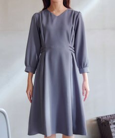 Tiaclasse L サイドベルトデザインワンピース