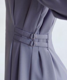 Tiaclasse L サイドベルトデザインワンピース