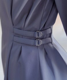 Tiaclasse L サイドベルトデザインワンピース