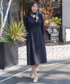 Tiaclasse L サイドベルトデザインワンピース