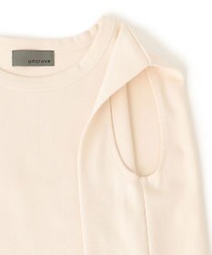 uncrave ダブルフェイスジャージー ノースリーブカットソー