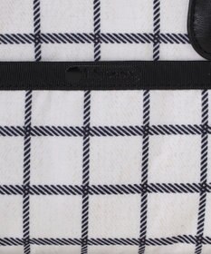 LeSportsac SQUARE TH CROSSBODY/アップタウンモノチェック/ブラック