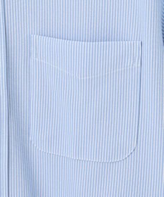 J.PRESS MEN 酷暑の清潔感もこれ一枚で【吸水速乾 / 抗菌防臭 / 防シワ】【J.PRESS OXFORD JERSEY】カノコインレイマイクロストライプ 半袖シャツ / B.D.