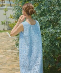 OP／FILA 【Ocean Pacific】SUIday/2WAYパネルレースワンピース