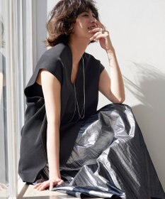 UNFILO フォルムニットジレ