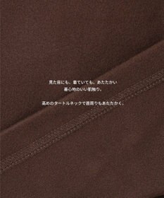 PW CIRCULUS 【起毛素材であたたか】【MEN】スピンドル付 両面起毛タートルネック ゴルフ