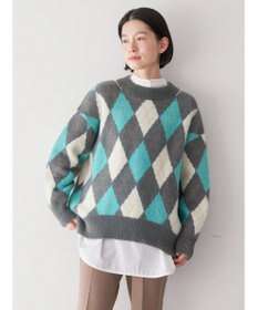 AMERICAN HOLIC バイパチアーガイルニットプルオーバー