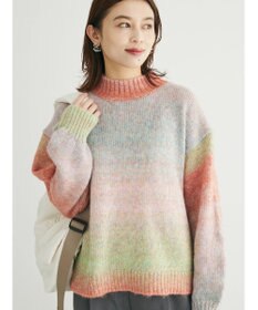 Green Parks グラデーションニットプルオーバー