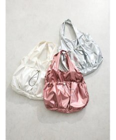 Green Parks ａｎｄｍｉｋｋａ　ドロストバルーンメタリックトート