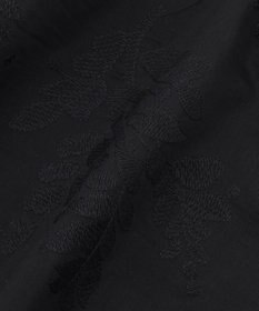 UNFILO L 【ウエストゴム】ボタニカル エンブロイダリー パンツ