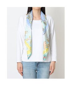 UNBILLION カシュネ cache nez / 横浜アーカイブツイルスカーフ「ベルギーの海」