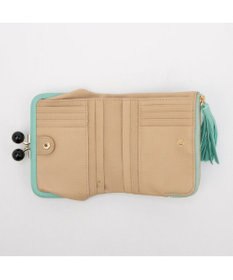 UNBILLION ペルケ perche / アクリル玉がま口2つ折り財布