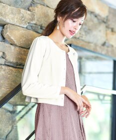 Tiaclasse 【洗える】前開きポンチボレロ