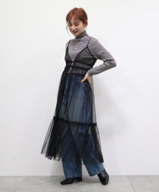 AMERICAN HOLIC ティアードチュールワンピース