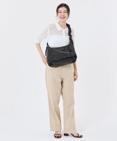 LeSportsac GH LARGE HOBO/ブラックシャイン