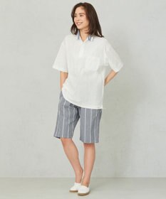 JOSEPH ABBOUD MOUNTAIN 【SPACE／UNISEX】オーガニックコットンスラブプレーティング天竺 ポロシャツ