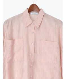 Te chichi シアーストライプシャツ
