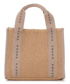 TOCCA 【WEB＆一部店舗限定】DANCING TOCCA SQUARE SUMMER TOTE かごバッグ