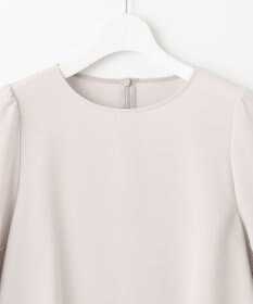 23区 【セットアップ対応】トリアセダブルジョーゼット ブラウス