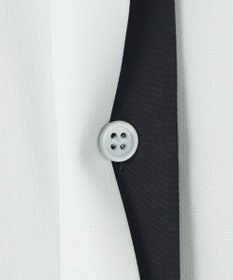 ICB L 【人気のため新色追加・接触冷感・UVケア・速乾・洗える】BackSatinAmunzen 5分袖バンドカラーブラウス