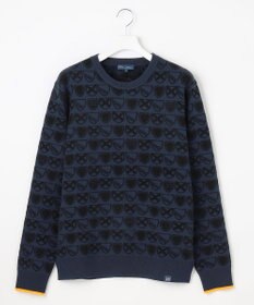 23区GOLF 【MEN】エンブレムジャカードセーター