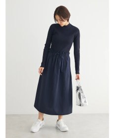 Green Parks ドッキングニットワンピース