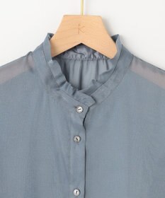 組曲 シャイニーオーガン ボウタイ付きブラウス