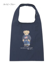 MOONBAT POLO RALPH LAUREN(ポロ ラルフローレン) ポケッタブルレインバッグ　フラッグベア
