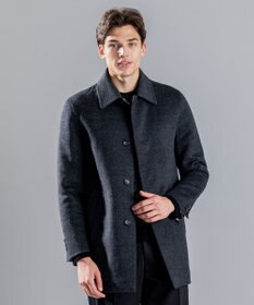 JOSEPH HOMME DOUBLE FACE CASHMERE BALMACHAN COAT