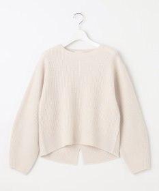 自由区 【洗える】ウールカシミヤブレンドプルオーバー ニット