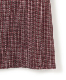 23区 【洗える】ツイーディーカラーミックス ハーフスリーブ ブラウス