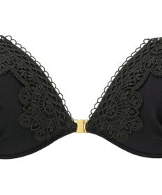 BRADELIS New York 【NuBra / ボリュームアップ】パテッドヌーブラ ノクターンレース  蒸れにくい バックレス コレクション デザインヌーブラ 正規品