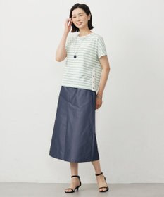 J.PRESS LADIES 【WEB限定カラーあり・洗える】ULTIM天竺ボーダー カットソー
