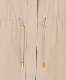 自由区 S コットンナイロンタッサースタンドカラー コート