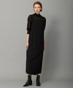 ICB 【洗える】ヴィスコースシアー ハイネックプルオーバー