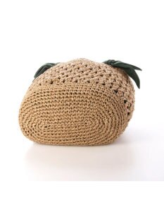 UNBILLION カシュカシュ cachecache / 下がりリボン柄編みトート