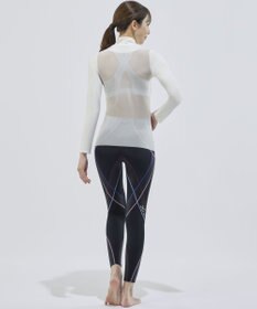 CW-X 【WOMEN】 CW-X シアートップス メッシュ素材(本体) 屋外スポーツ テニス ゴルフ インナー 長袖 ハイネック レディース CHY069 /ワコール