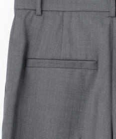 自由区 【洗える】TWラチネストレッチワイド パンツ