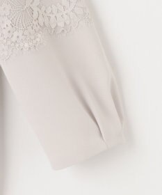 23区 【セットアップ対応】トリアセダブルジョーゼット ブラウス